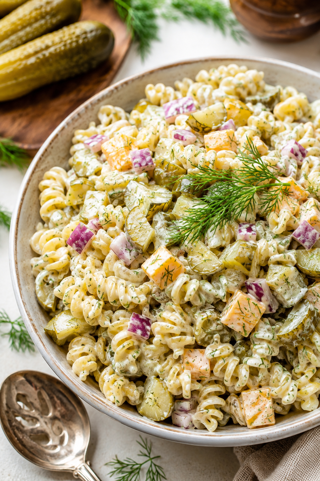 Why You’ll Love This Dill Pickle Pasta Salad