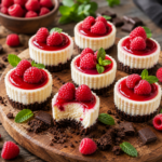 Easy Raspberry Cheesecake Bites with Chocolate Crust – Perfect for Dessert Lovers