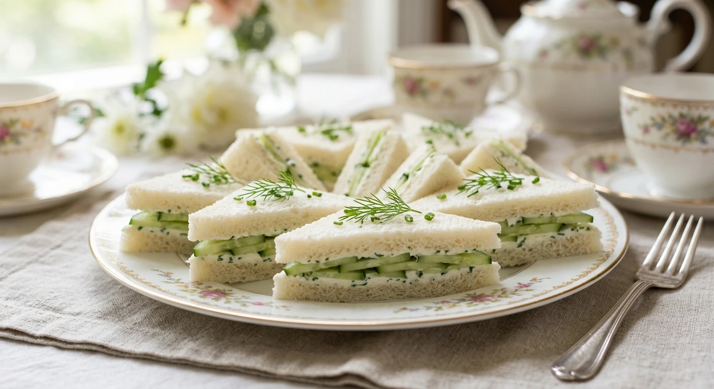 Cucumber Tea Sandwiches