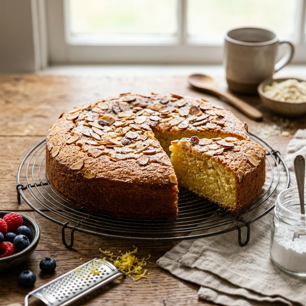 How to Make Almond Flour Greek Yogurt Cake
