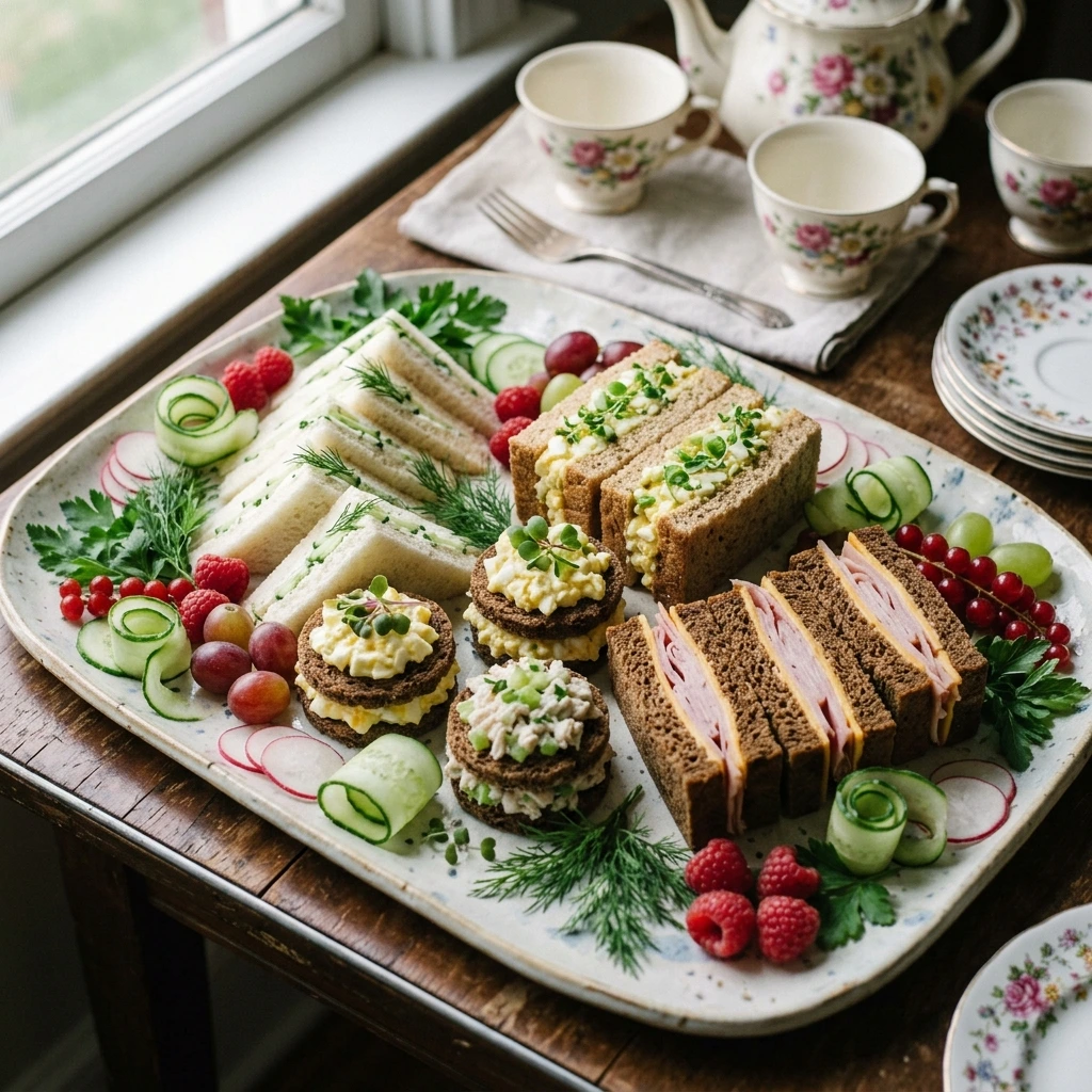 How to Make Easy Make Ahead Tea Sandwiches