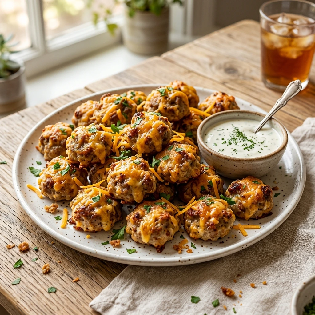 How to Make Bisquick Sausage Balls