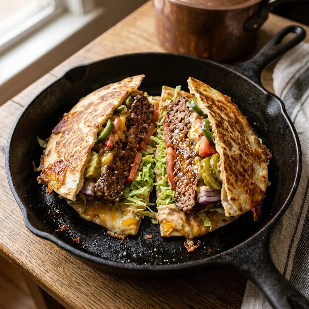 How to Make Ultimate Quesadilla Burgers in 7 Steps
