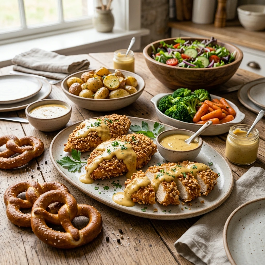 What to Serve with Pretzel Chicken