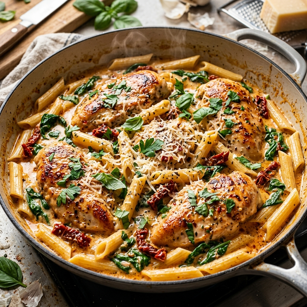 How to Make Marry Me Chicken Pasta