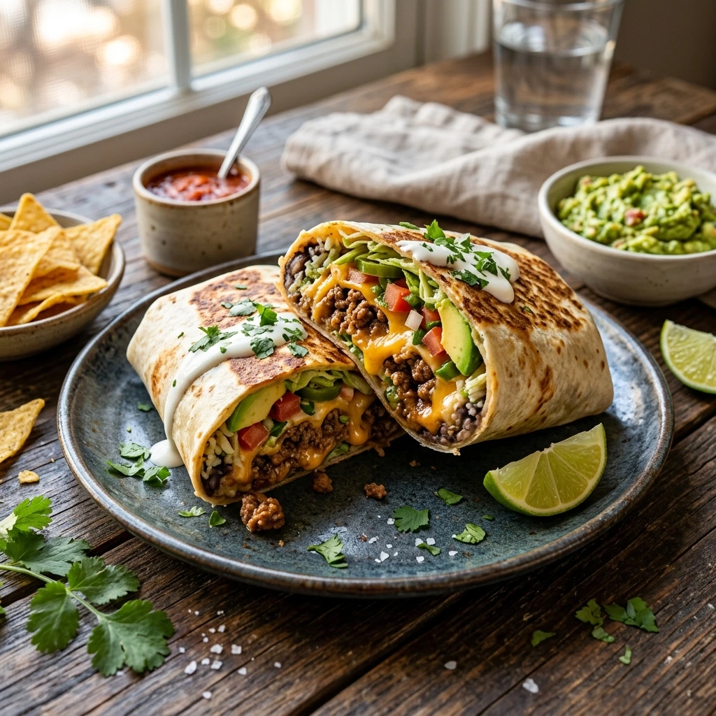 Cheesy Beefy Burritos: An Incredible Ultimate Recipe for 5-Star Flavor – Delicious Recipes Every Food Lover Should Try