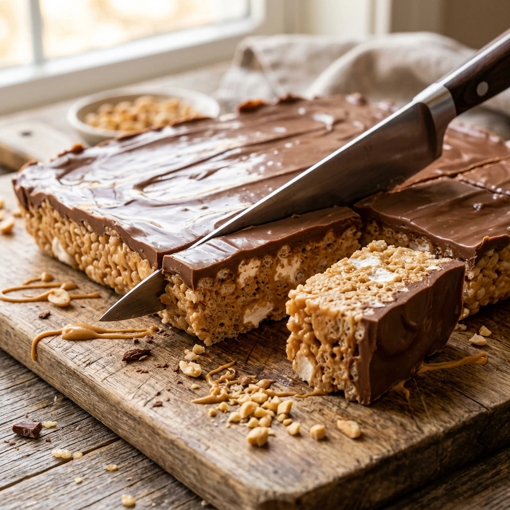 How to Make Peanut Butter Rice Krispie Treats