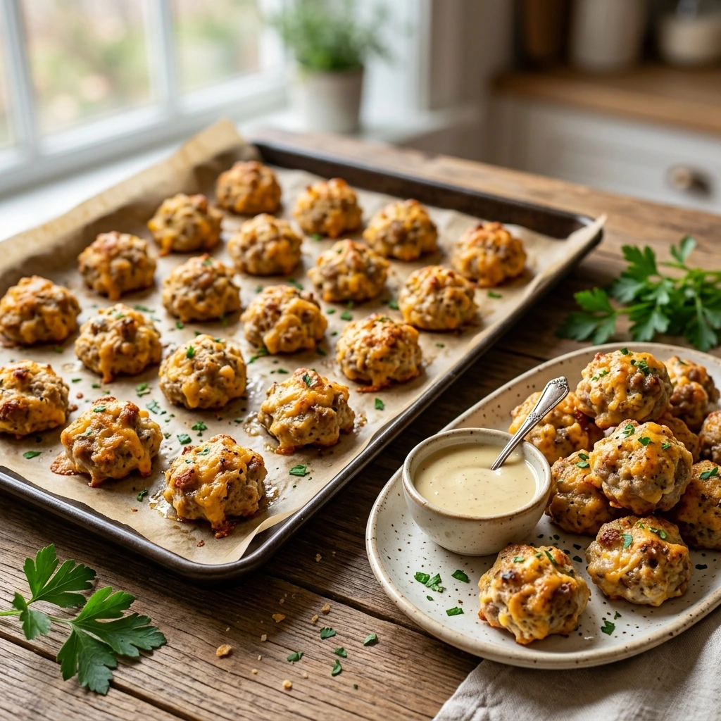 How to Make Bisquick Sausage Balls