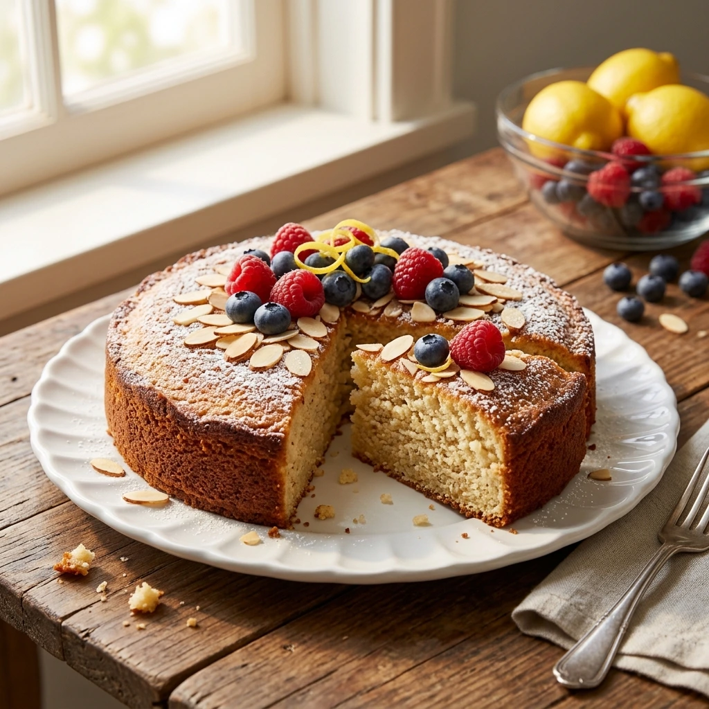 How to Make Almond Flour Greek Yogurt Cake