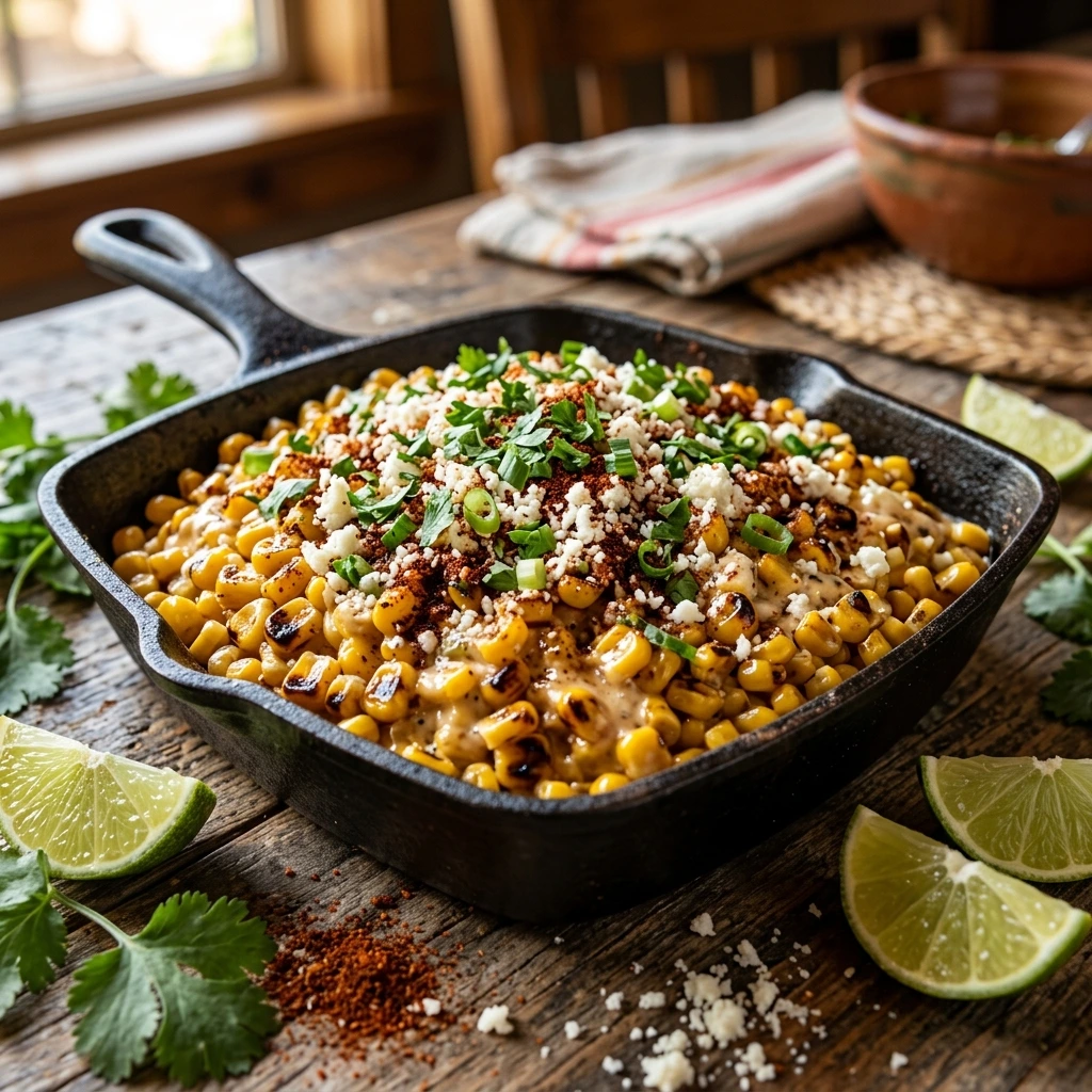 How to Make Skillet Mexican Street Corn