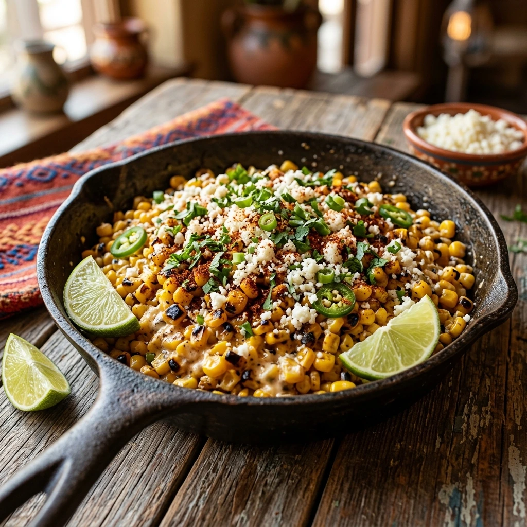 What Makes Skillet Mexican Street Corn So Delicious?