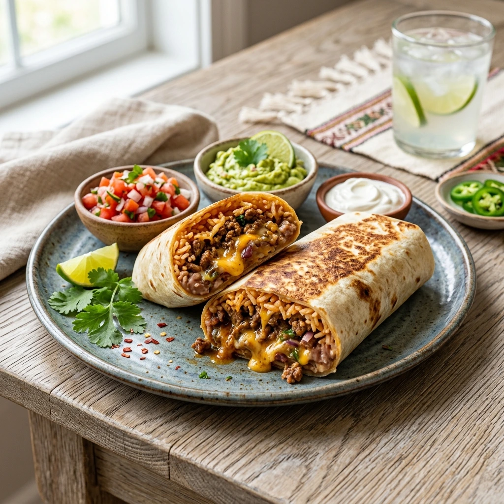 Why Youโll Love These Cheesy Beefy Burritos