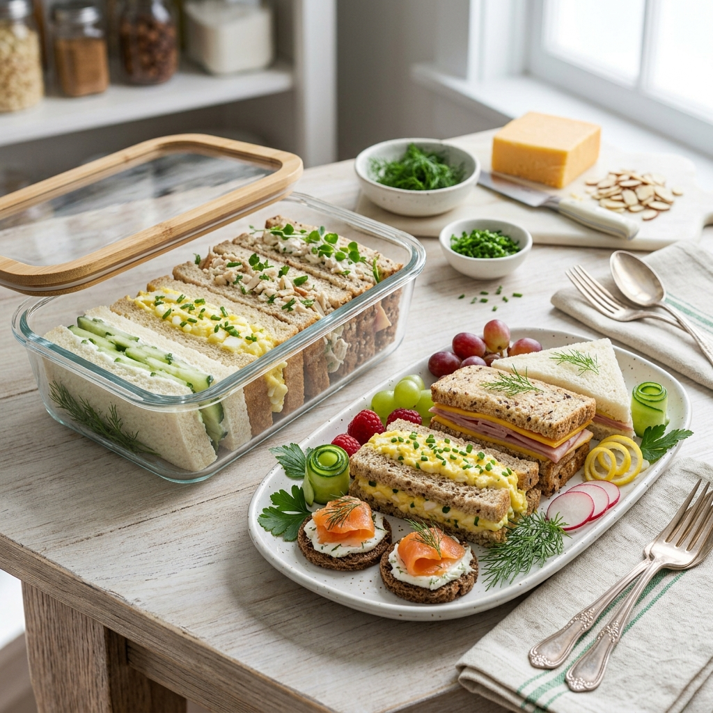 How to Make Tea Sandwiches Ahead of Time