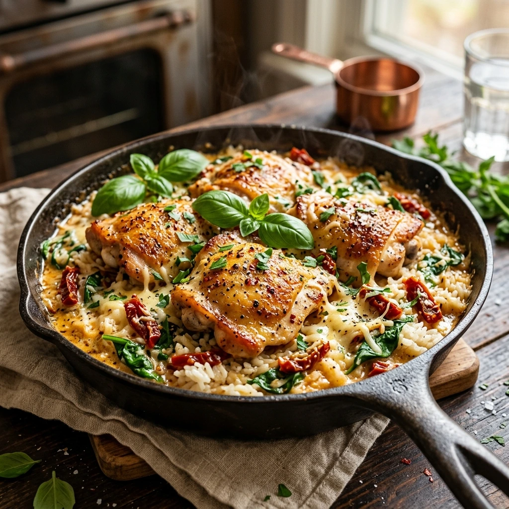 How to Make Marry Me Chicken and Rice
