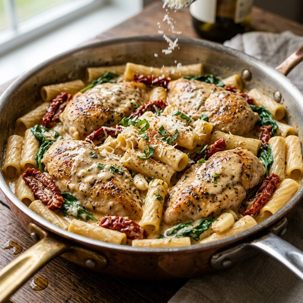 How to Make Marry Me Chicken Pasta