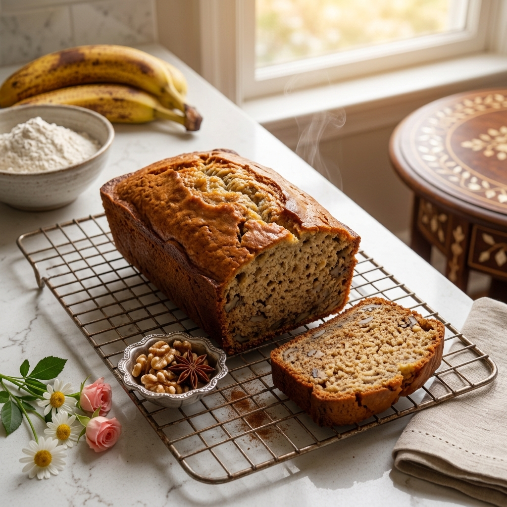 How to Make Moist Banana Bread