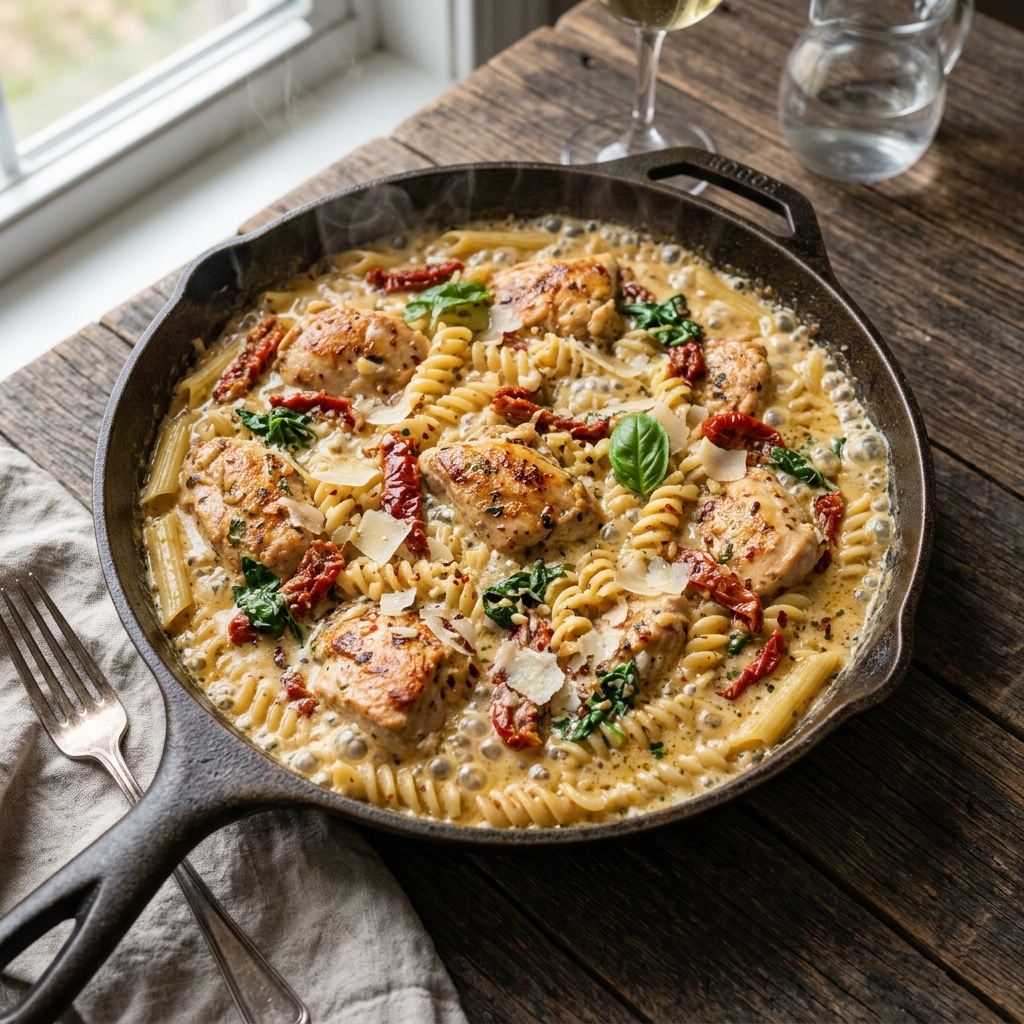 How to Make One Pot Marry Me Chicken Pasta