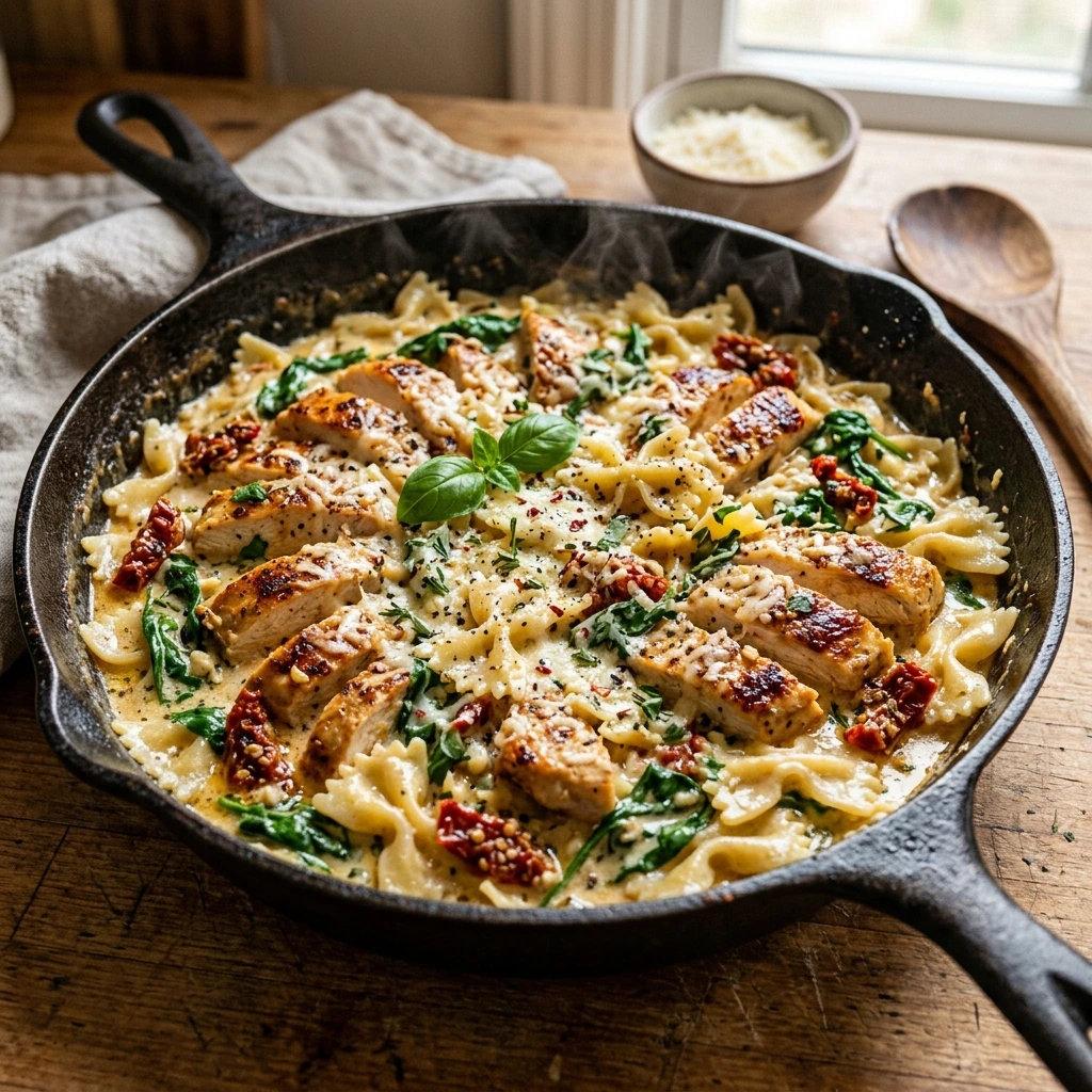 How to Make Creamy Marry Me Chicken Bowtie Pasta