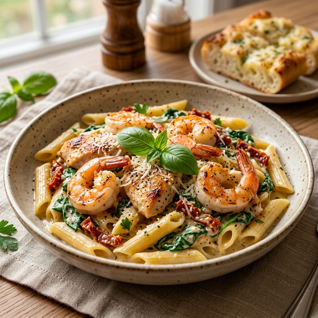 Why You’ll Love Marry Me Shrimp Chicken Pasta