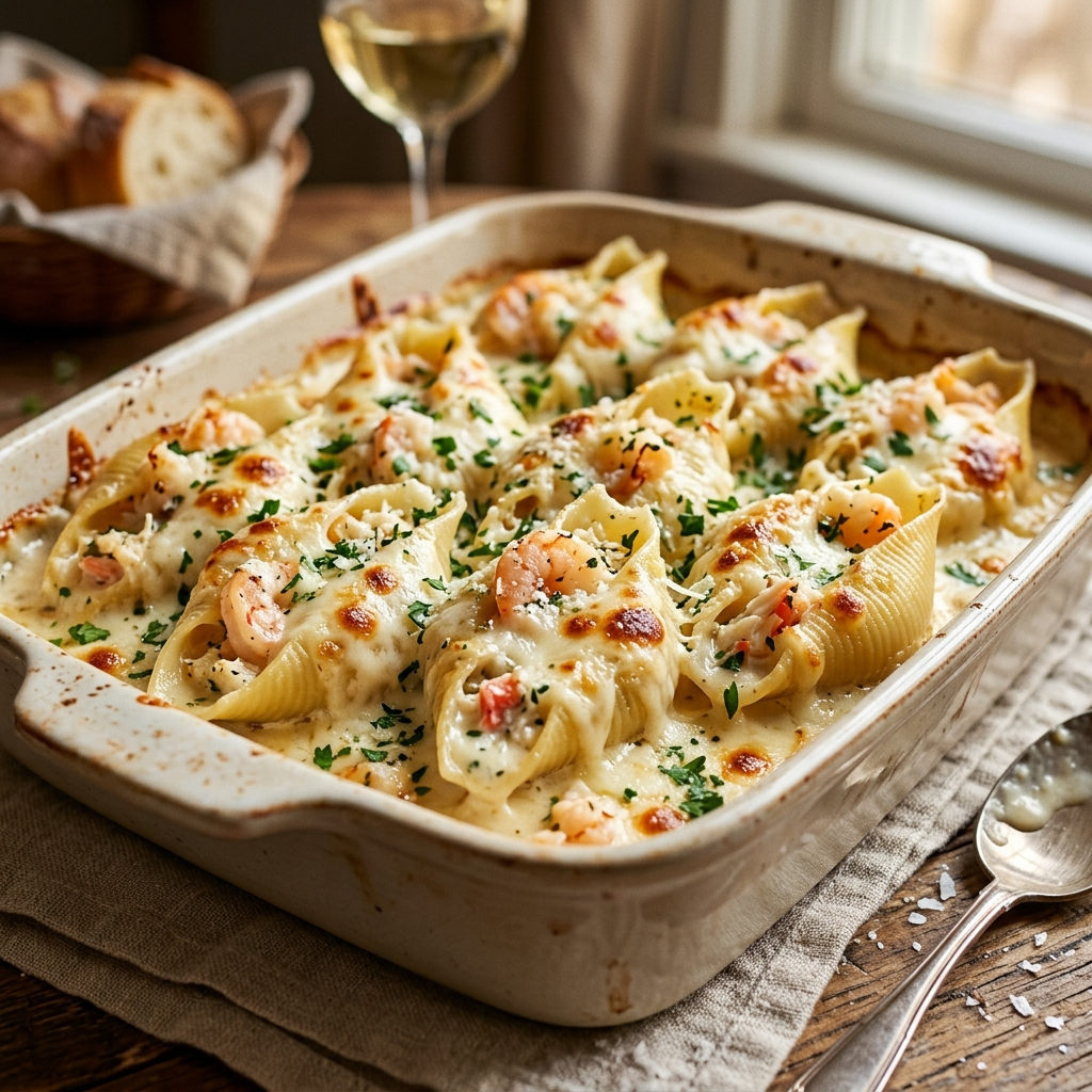 Why You’ll Love Creamy Seafood Stuffed Shells