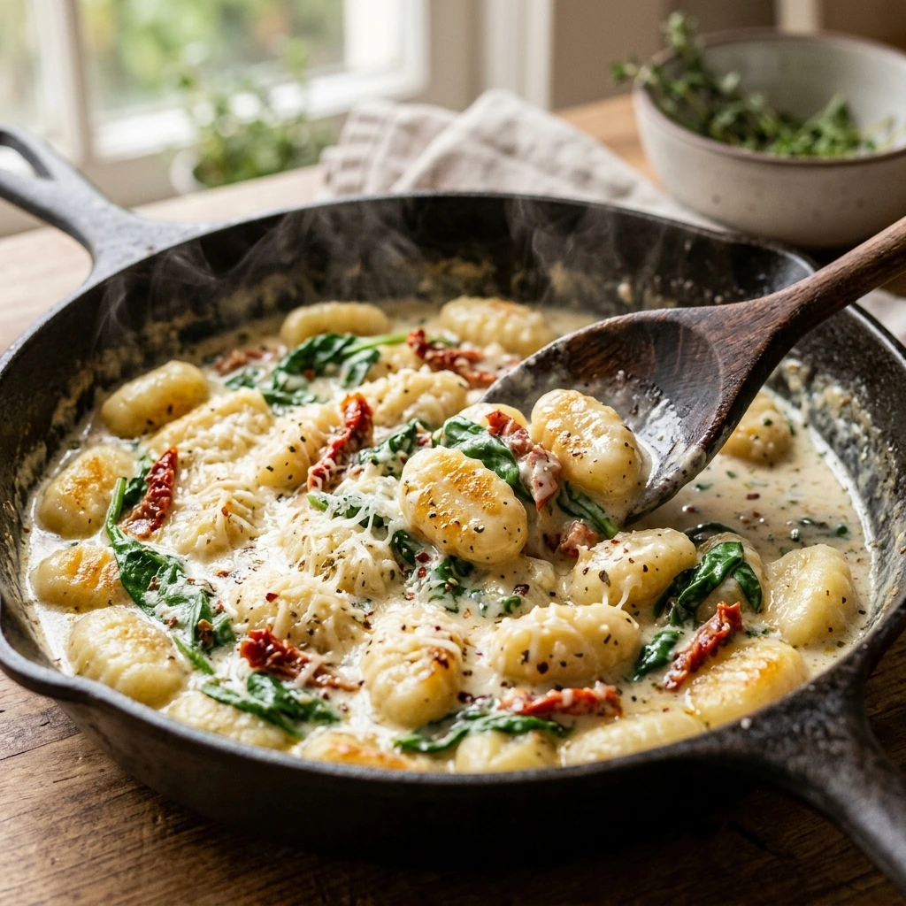 How to Make Millionaire Gnocchi with Creamy Sauce