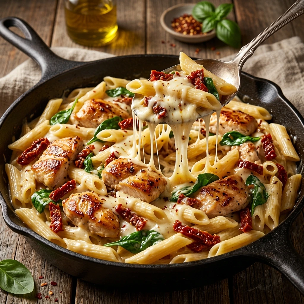 How to Make Cheesy Marry Me Chicken Pasta