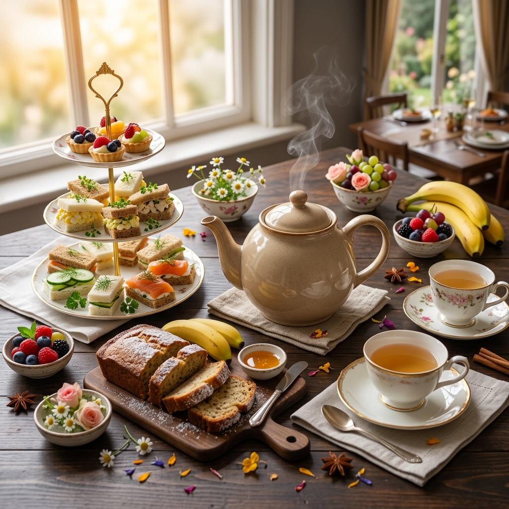 Why Tea Sandwiches and Banana Bread Work Together