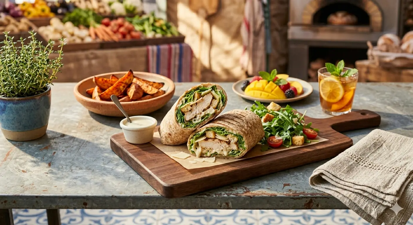 No 1 best Chicken Caesar Wrap