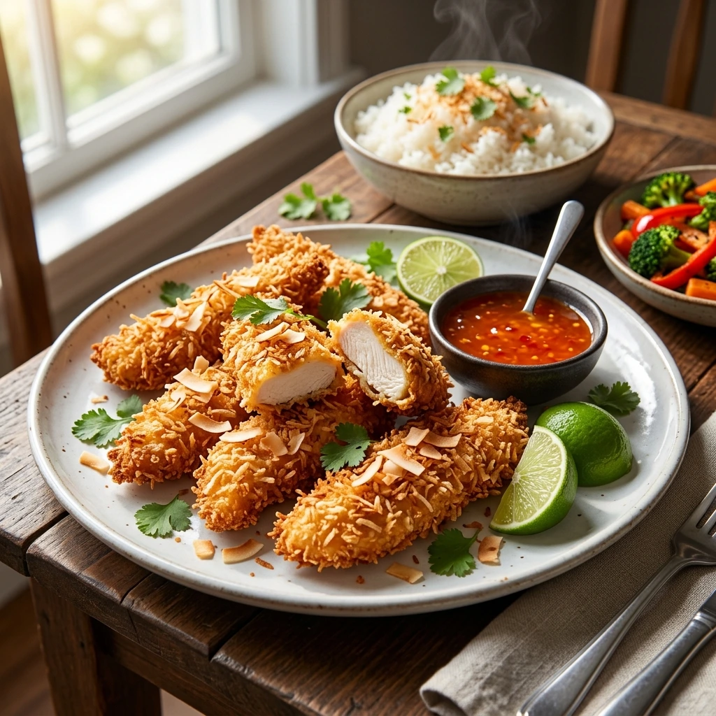 Crispy Coconut Chicken: Flavor-Packed Recipes for Easy Family Dinners