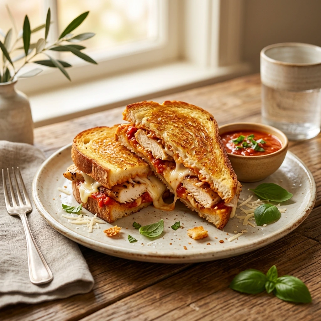 Lazy Chicken Parmesan Grilled Cheese: Flavor-Packed Recipes for Easy Family Dinners