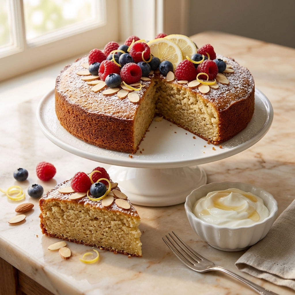 Almond Flour Greek Yogurt Cake: An Amazing Ultimate Recipe