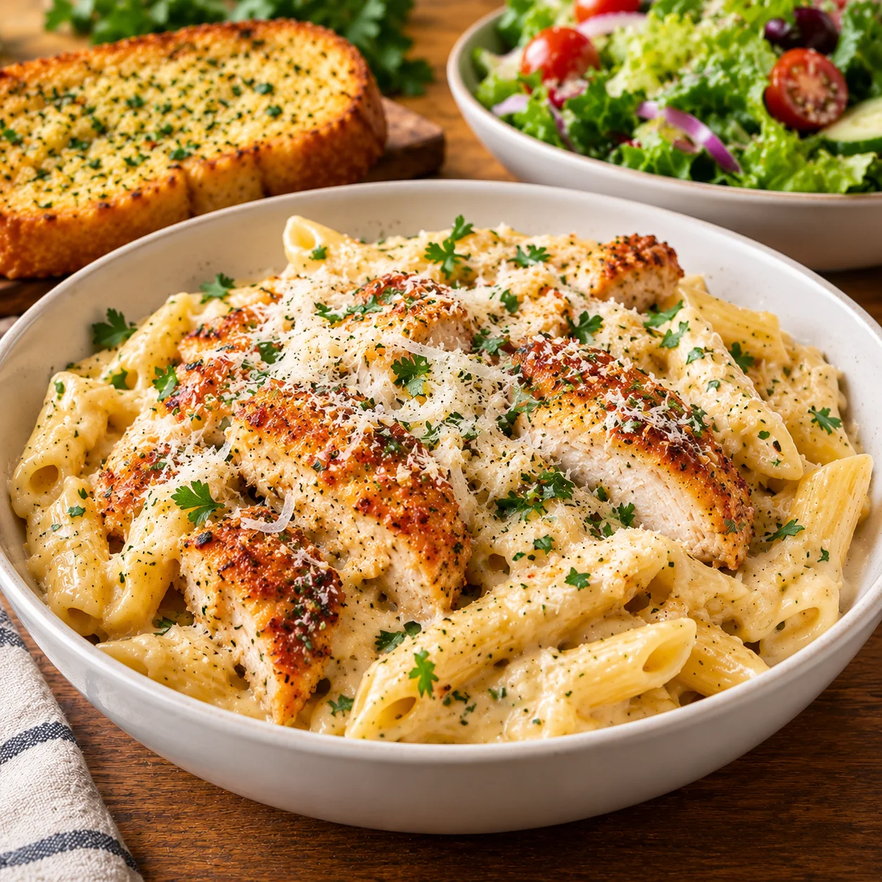 Creamy Chicken Parmesan Pasta: Flavor-Packed Recipes for Easy Family Dinners