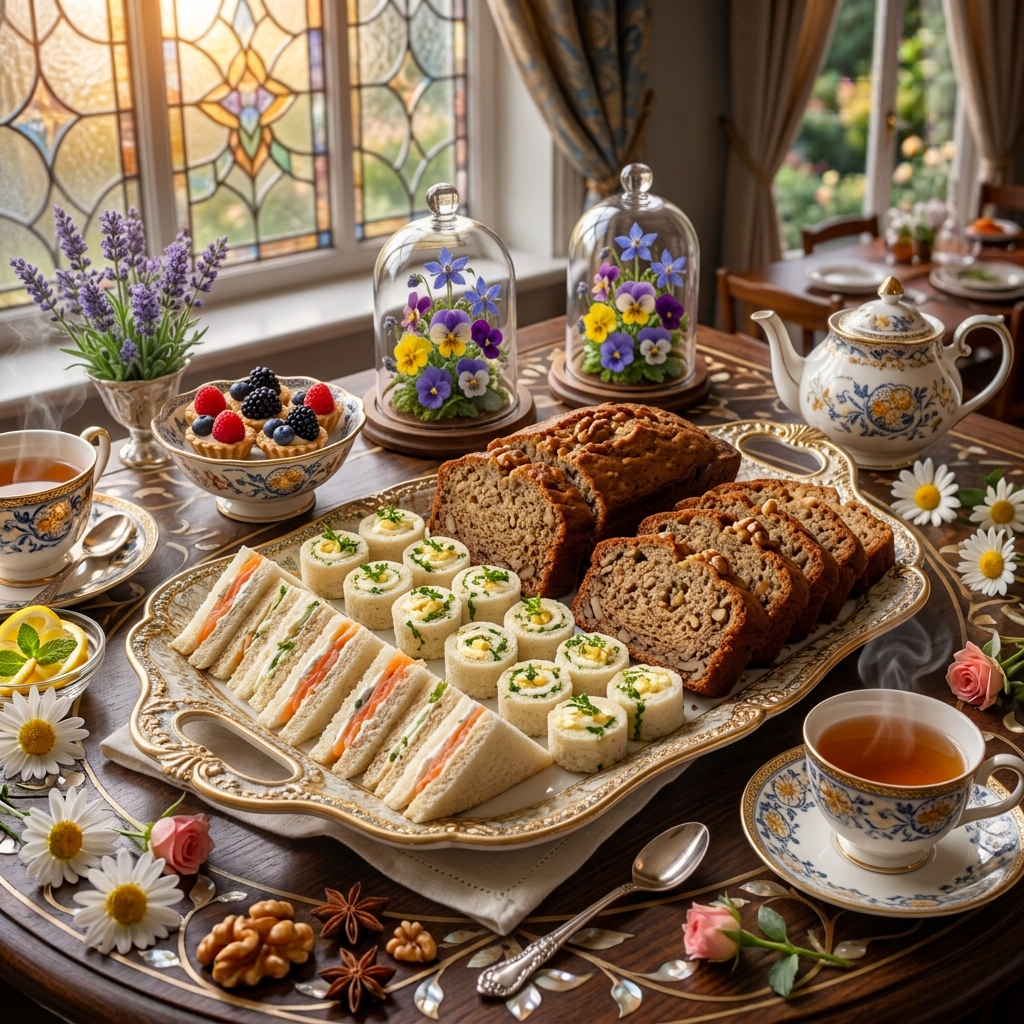 Tea Sandwiches & Banana Bread: Perfect Tea Time Pairing