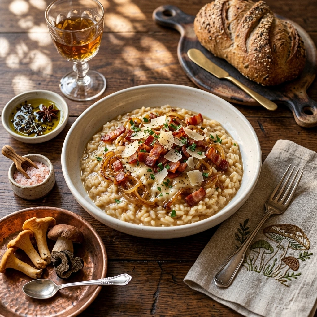 Caramelized Onion Bacon and Parmesan Risotto: Delicious Ideas Every Food Lover Should Try